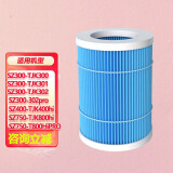 亚都无雾加湿器滤芯净化过滤网原装302/301/300/400hi/800hi滤芯配件 浅蓝色