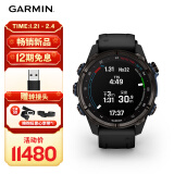 佳明（GARMIN）DescentMk3i潜水电脑表心率游泳高尔夫户外运动手表石墨黑-43mm