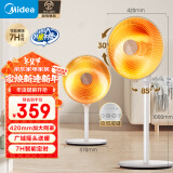 美的（Midea）取暖器/电暖器/电暖气家用小太阳/电热取暖炉节能台地两用电热扇/烤火炉速热暗光暖脚神器 NPT-HWR