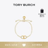 Tory Burch 汤丽柏琦 “怀梦前行”手链TB 143017 Tory 金/象牙白 709