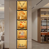 灵愿新中式摆件客厅酒柜电视柜装饰品高端大气乔迁新居轻奢玄关工艺品 五件套