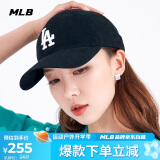 MLB棒球帽软顶鸭舌帽遮阳帽 休闲款情人节礼物3ACP6601N-07BKS-F