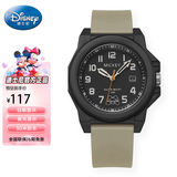 迪士尼（Disney）米奇联名学生儿童考试手表简约百搭运动防水石英表生日礼物