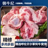 牛窝骨新鲜带肉牛膝盖骨4斤带肉牛骨头网红吃播生鲜牛肉牛大骨 2斤【新品尝鲜】内蒙牛窝骨 送卤料包