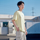 361°短袖男夏季新款运动跑步宽松休闲潮流男士t恤半袖652519106-1