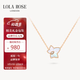 LOLA ROSE罗拉玫瑰常青藤白母贝女士项链女节日礼物送女生生日礼物女