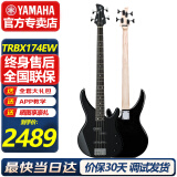 雅马哈（YAMAHA）电贝斯TRBX174四弦5五弦初学者被主动TRBX304贝司 TRBX174EW-BL黑色