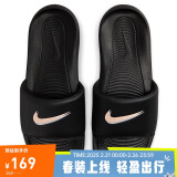 耐克NIKE运动拖鞋男子一字拖VICTORI运动鞋FZ1395-001黑44