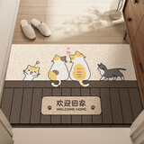 意尚（YISHANG）丝圈入户门地垫大门口进户门脚垫子可裁剪防滑脚踏垫门垫进门地毯