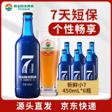 泰山啤酒（TAISHAN） 9度7天原浆啤酒 450mL*6瓶 （先下单再生产发货) 源头直发