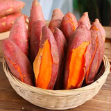 现挖西瓜红蜜薯沙地香甜软糯蔬菜番薯山芋农家自种糖心地瓜 小果1斤 含箱