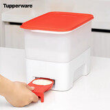 特百惠（Tupperware）米箱大容量塑料米桶米缸米仓防潮大米杂粮收纳箱子5公斤米满福 轻巧米满福 5L 单件装