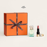 爱马仕（HERMES）尼罗河花园香水口红礼盒香水女30ml+缎光21生日礼物女生送女友