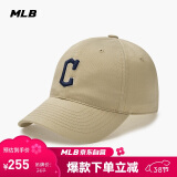 MLB男女情侣款四季经典大标软顶棒球帽休闲百搭3ACP6601N-45SAS-F