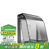 西门子（SIEMENS）IP55等级开关插座防水盒防溅盒 (可90°悬停)透明灰防水盒防水罩 透明防水盒（非IP55等级）