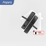 Aqara绿米 智能锁A100 Pro 指纹锁 支持Apple家庭钥匙开锁 碳素黑