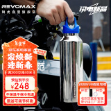 REVOMAX锐虎316不锈钢保温杯男士办公泡茶杯子学生网红保冷杯592ml星光银