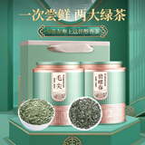 品如故绿茶茶叶毛尖茶250g新茶信阳明前碧螺春嫩芽春茶自己喝组合礼盒装