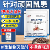 新贝奥（BIAO）老鼠药灭大小老鼠一窝端神器家用强效杀鼠剂耗子克星灭鼠饵剂50g