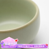 东道 小喜乐汝窑功夫茶杯汝窑茶杯开片汝瓷茶杯个人杯品茗杯开片可养 小喜乐杯（粉青）