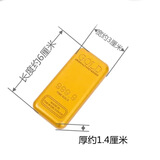 泰利奇三角洲行动周边非洲之心模型手办玩具收藏礼品礼物游戏战利品摆件 实心金砖道具-中号