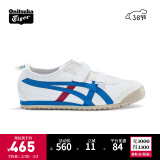 Onitsuka Tiger鬼塚虎休闲大中童鞋男女经典小白鞋MEXICO 66™ BAJA KIDS C4D5Y 白色/蓝色 35