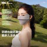 蕉下（beneunder）凉感防晒口罩女全脸防晒面罩护脸基尼骑行口罩高颜值映野灰