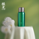 採光 高档焖泡杯纯钛保温杯茶水分离焖茶杯办公车载户外保暖杯礼品 修竹绿 380ml