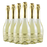 海湾之树西班牙原瓶进口白葡萄酒 华之夜气泡葡萄酒  半干型起泡酒750ml 6支装【26年4月到期】