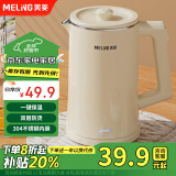 美菱（MeiLing）烧水壶电水壶热水壶电热水壶家用保温1.7L大容量防烫电热水壶开水壶电热水瓶MH-A1860B