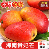探味君 海南贵妃芒 应当季时令青红金龙热带新鲜水果小芒果整箱批发 净重2.8-3斤 【小果】单果50-100g