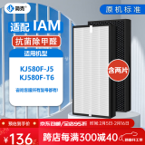 简克（JIANKE） 适配英国IAM空气净化器过滤网滤芯 KJ580F-J5/KJ580F-T6复合