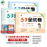 53全优卷六年级下册套装共6册语文+数学+英语人教PEP版2025春季 赠小学日记本+演练场+写写画画本 开学季