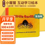 Little Gorilla 小猩猩英文原版绘本 纸板书 汪培珽推荐第一阶段绘本 儿童启蒙学习英文版 亲子互动学习图画故事书 Ruth Bronstein 绿山墙