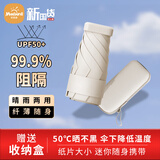 米波迪（Meebordi）太阳伞防紫外线女五折伞晴雨两用折叠伞便携伞胶囊雨伞520礼物