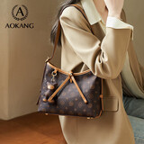 奥康女包大容量hobo腋下水桶包轻奢斜挎单肩包生日新年礼物送女友老婆