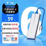 飞猫智联u8 随身wifi6免插卡移动wifi无线网卡便携式热点4g路由器无限笔记本电脑通用流量2024新款