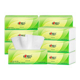 心相印抽纸 经典系列软抽家用餐巾纸面巾纸3层加厚100抽 茶语 3层 100抽*10包