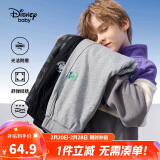 迪士尼（DISNEY）童装儿童男童加绒运动长裤宝宝时尚帅气裤子24冬DB331ME04灰120