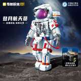 奇妙（keeppley）积木玩具中国航天系列拼装模型摆件成人男孩生日礼物 登月航天员