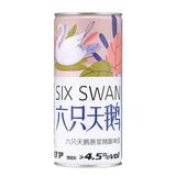 六只天鹅精选大桶装原浆精酿啤酒苏超 六只天鹅原浆啤酒（粉） 1L 1罐