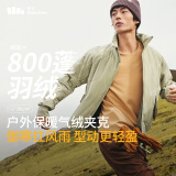 蕉下（beneunder）外套男立领夹克棉服气绒户外休闲CL18924木茶青175/96A(L)