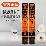 品亚狮旗舰店龙7号羽毛球4/5/3号10号正品耐打稳定训练比赛12只装打不烂 12只装 1筒 10号【业余训练】