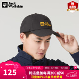 Jack Wolfskin 【经典款】狼爪帽子男帽女帽春夏户外透气棒球帽1900671 1900673-6350/深灰色 均码