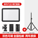 神牛（Godox） p120c摄影灯led补光灯便携单反相机拍照神器补光灯摄像打光灯影视拍照婚庆常亮灯光 P120C+桌面三角架【送4000毫安电池】