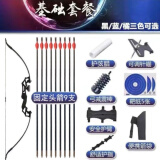 咏颖 YTYIN复合弓成人专业高精度大威力两用弓猎弓反曲弓高磅数户外运动射箭 套装一：弓+箭台+护指+6箭+3靶纸 45磅
