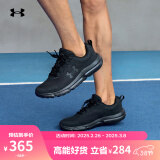 安德玛（UNDERARMOUR）秋冬Charged Assert 10男子运动跑步鞋3026175 黑色004 40.5