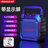 纽曼（Newmine）K97蓝牙音箱户外大音量广场舞音响小型家用收音手提便携式无线K歌地摊摆微信收款播报器乐器音箱 K97旗舰版（含32G内存U盘）