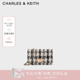 CHARLES&KEITH经典菱格链条小方单肩斜挎包包女包生日礼物新年礼物CK2-70160131 CK2-70160131-1Multi综合色 小包