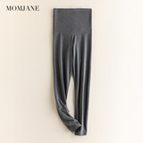 Mom Jane孕妇秋裤不勒肚子内穿秋冬款保暖家居服德绒怀孕期线裤衬裤打底裤 深灰色（200g四季款） 孕期+产后 XXL（135-170斤）